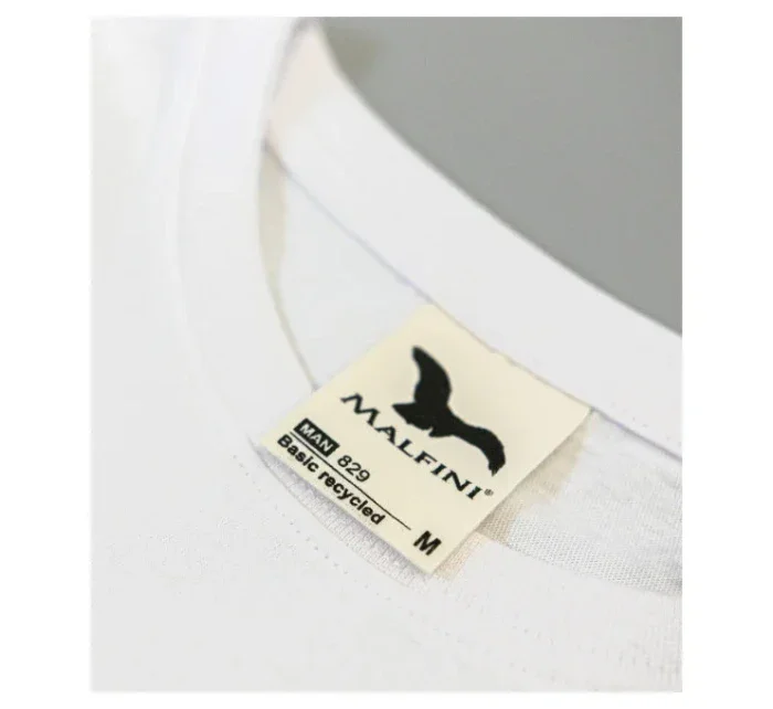 Základné recyklované tričko biele