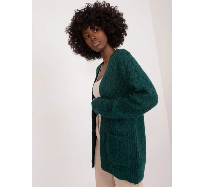 Dámsky sveter TW SW 3003.07X Tmavo zelená - FPrice