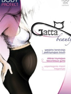 Těhotenské punčochové kalhoty BODY model 5417277 100 DEN - Gatta