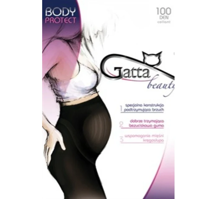 Těhotenské punčochové kalhoty BODY model 5417277 100 DEN - Gatta