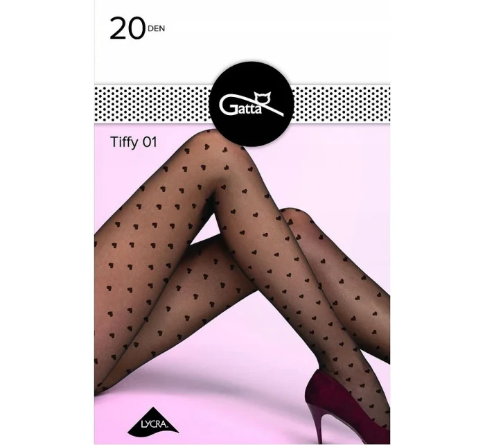 Pančuchy Gatta Tiffy wz.01 20 den 5-XL