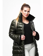 DAMSKA PIKOWANA KURTKA ZIMOWA KHAKI model 21242322 - Ann Gissy DAMSKA PIKOWANA KURTKA ZIMOWA KHAKI model 21242322 - Ann Gissy