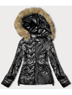 Čierna dámska zimná bunda (5M3196-392B)
