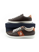 U.S. Polo model 22115595 boty tenisky pánské módní hnědé pohodlné