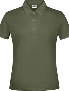 JN Dámské piqué polo 02.0 olive model 22413867 - Daiber