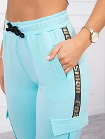 Nohavice Mint cargo
