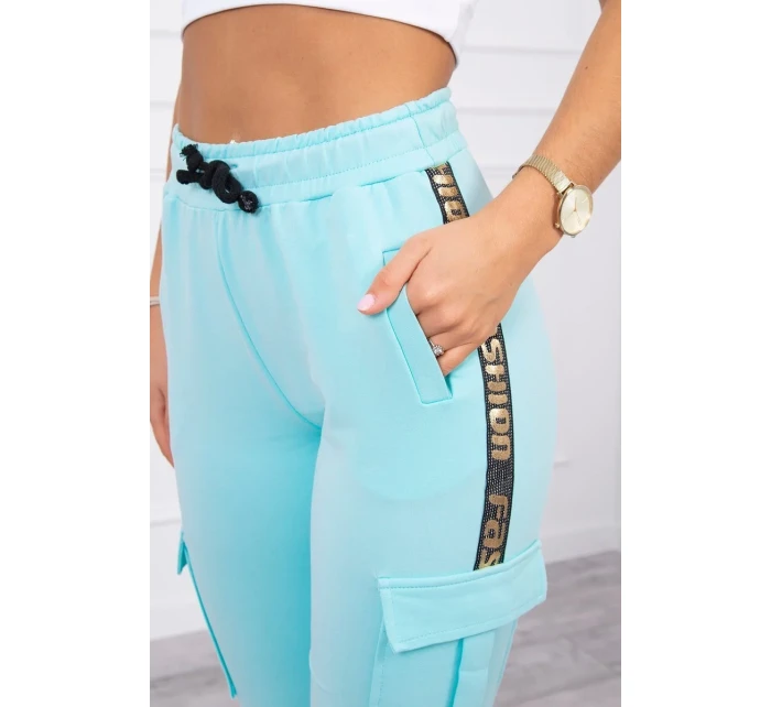 Nohavice Mint cargo Nohavice Mint cargo