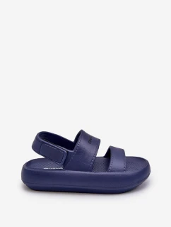 Lehké pěnové sandály na suchý zip  tmavě modré model 21658668 - Boto