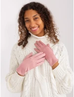 Rękawiczki AT RK model 19381429 jasny różowy - FPrice