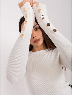 Sweter PM SW model 22111234 ecru - FPrice