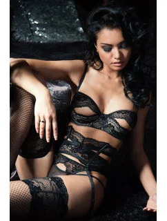 Biustonosz V-6701 Poison black - Axami