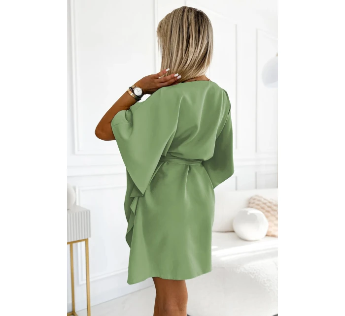 Dámské šaty se zavazováním v pase SOFIA   model 22020907 - numoco