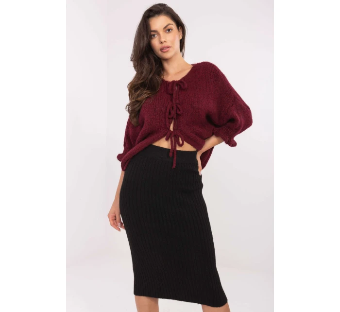 Sveter s gombíkmi model 216109 Taliansko Moda