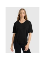 Dámske modalové tričko oversize 4F 4FRAW25TTSHF3283-21S