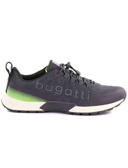 Pánské šedé sportovní polobotky model 22079037 - Bugatti
