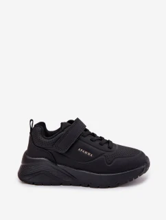 Dětské Lehké Sportovní Boty Na Platformě Černé model 21692401 - Boto