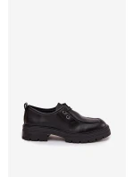 Dámské polobotky z eko kůže černé model 21747692 - Boto Dámské polobotky z eko kůže černé model 21747692 - Boto