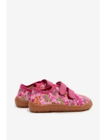 Dětské domácí boty Barefoot  Canvas Růžové model 22007296 - Froddo