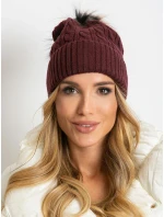 Dámska čiapka AT CZ 173501 gaštanová