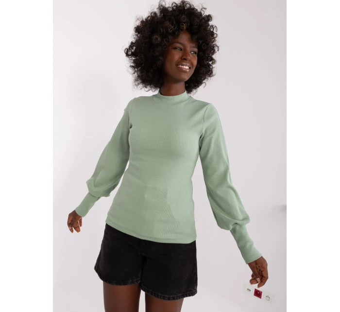 Bluzka RV BZ model 18798933 pistacjowy - FPrice Bluzka RV BZ model 18798933 pistacjowy - FPrice