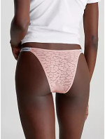 Spodní prádlo Dámské kalhotky STRING TANGA (DIPPED) 000QD5155ETQO - Calvin Klein
