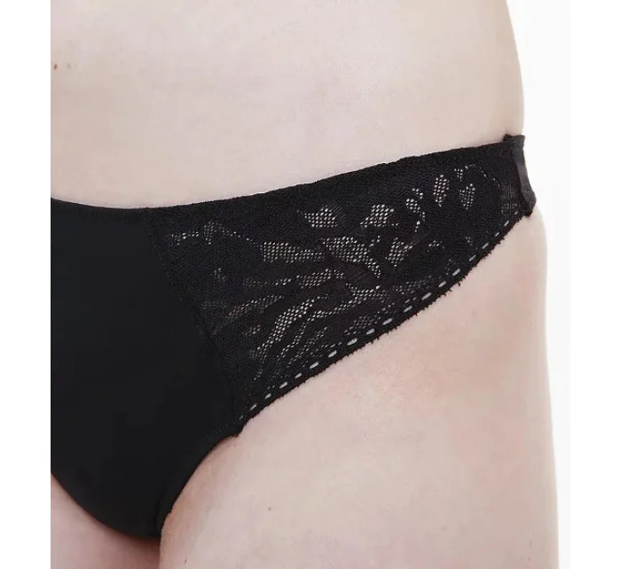 Dámske tangá QF6941E UB1 čierna - Calvin Klein