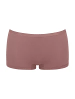 Dámske bavlnené krátke nohavice GO Daily 3P - BROWN - svetlohnedé 1141 - SLOGGI