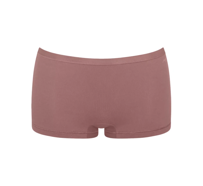 Dámske bavlnené krátke nohavice GO Daily 3P - BROWN - svetlohnedé 1141 - SLOGGI