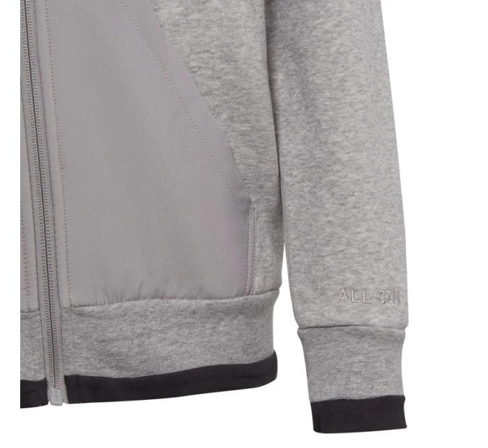 Dětská mikina Fleece FullZip Hoody Jr model 18039521 - ADIDAS Dětská mikina Fleece FullZip Hoody Jr model 18039521 - ADIDAS