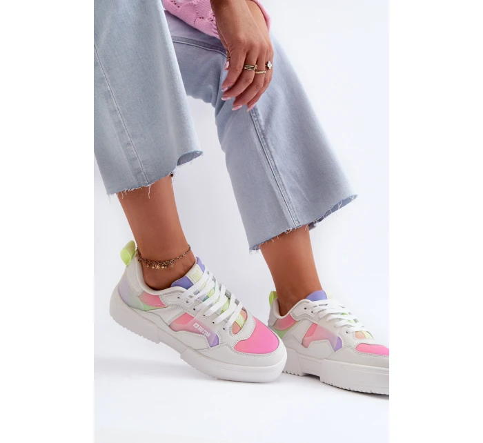 Dámské tenisky Big Star s Memory Foam v vzoru model 21658740 - Big Star Shoes Dámské tenisky Big Star s Memory Foam v vzoru model 21658740 - Big Star Shoes