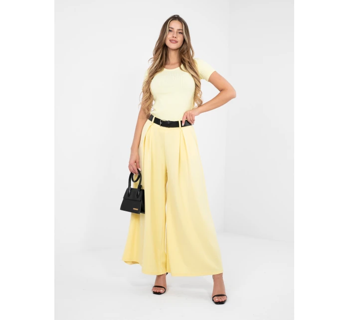 Nohavice IT SP 17872.29 svetložltá