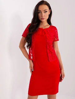 Sukienka LK SK  czerwony model 22217553 - FPrice