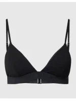 Dámsky vrchný diel plaviek KW02029 BEH čierna - Calvin Klein