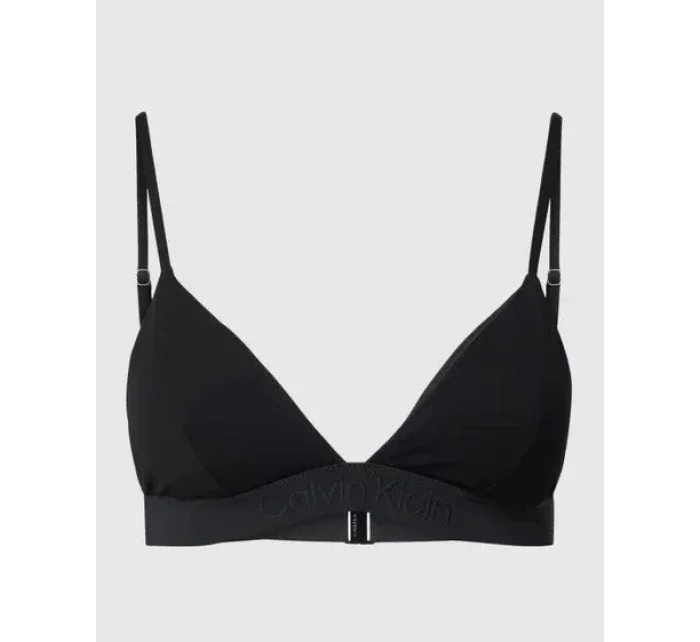 Dámsky vrchný diel plaviek KW02029 BEH čierna - Calvin Klein