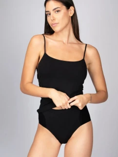 Dámske tričko s úzkymi ramienkami Virginia Black - Intimidea