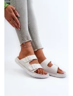 Dámske žabky NN274A751 White - Big Star