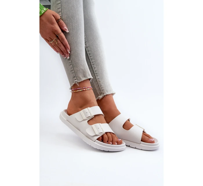 Dámske žabky NN274A751 White - Big Star