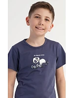 Dětské pyžamo šortky Malá model 22405415 - Vienetta Kids Dětské pyžamo šortky Malá model 22405415 - Vienetta Kids