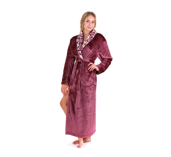 Dámsky župan Flora 2556 4853 mauve wine - Vestis