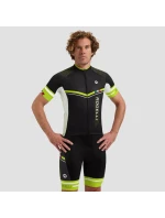 Rogelli Gara Mostro II dres čierna/žltá 4XL