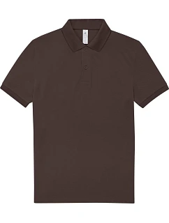 B&C My Polo 210 Piqué polo z těžké bavlny coffee model 22536165
