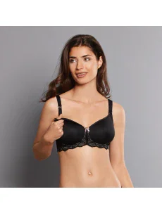 Miss Lovely dojčiaca podprsenka s penovou výplňou 5086 čierna - Anita Maternity