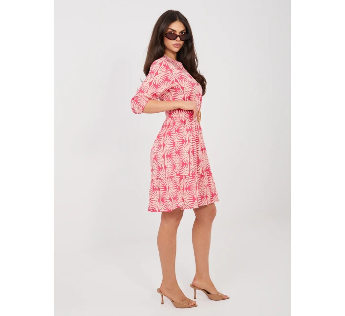 Šaty D74516M30485B koralová