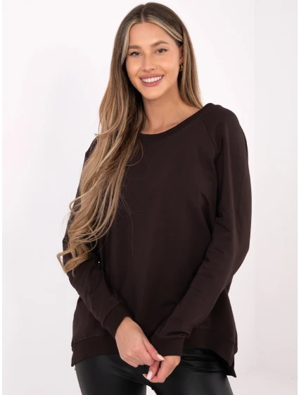 Mikina RV BL 5850.11X tmavohnedá Mikina RV BL 5850.11X tmavohnedá