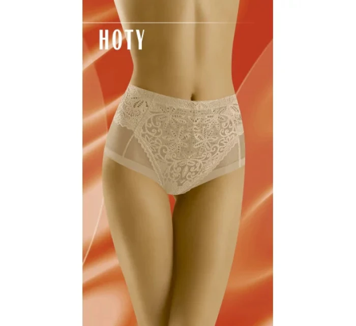 Dámske vyššie tvarujúce nohavičky Hoty Beige - Wolbar Dámske vyššie tvarujúce nohavičky Hoty Beige - Wolbar