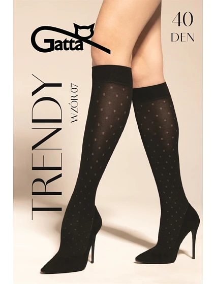 TRENDYLINE model 22347356 SOCKS 40 07 Dámské podkolenky - Gatta TRENDYLINE model 22347356 SOCKS 40 07 Dámské podkolenky - Gatta