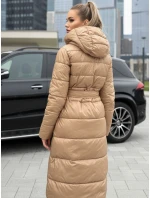 Dámský zimní kabát velbloudí Dstreet model 21994716 - FashionStreet