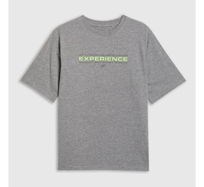 Chlapecké tričko oversize s potiskem model 21736472 - 4F Chlapecké tričko oversize s potiskem model 21736472 - 4F