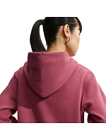 Dámska mikina Nike Studio Fleece Medium Weight, ružová, IM8504 654