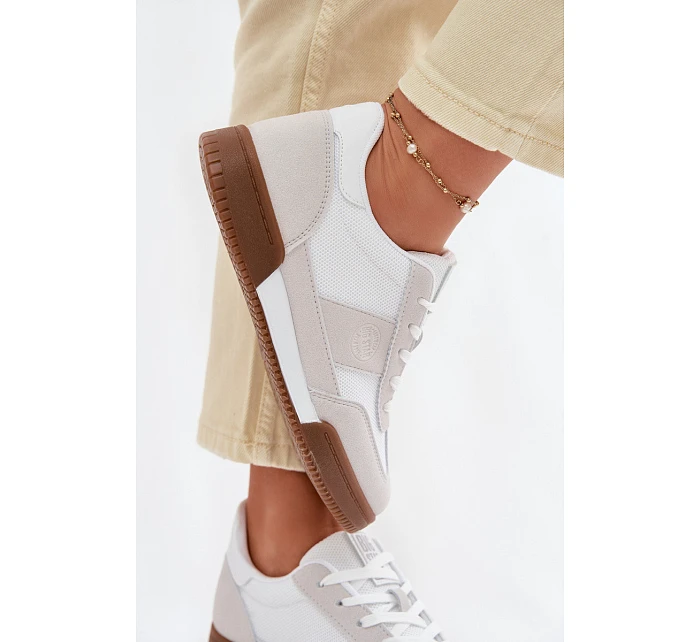 Dámské tenisky Big Star model 22069383 Bílé - Big Star Shoes Dámské tenisky Big Star model 22069383 Bílé - Big Star Shoes